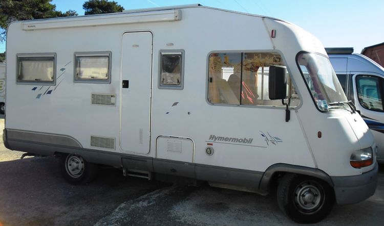 INTEGRAL D'OCCASION HYMER BR 599
